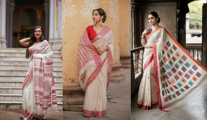 10 Elegant Durga Puja Saree Looks to Try This Festive Season
