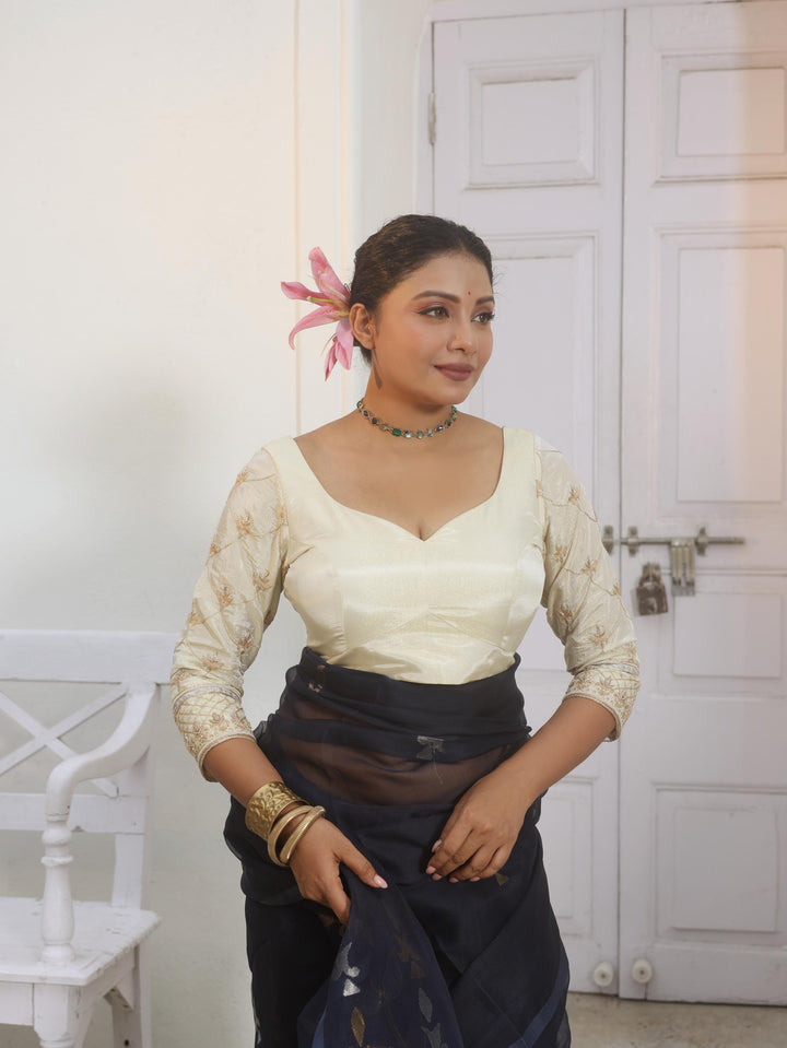 The Golden Tissue Jaal Chandelier Blouse