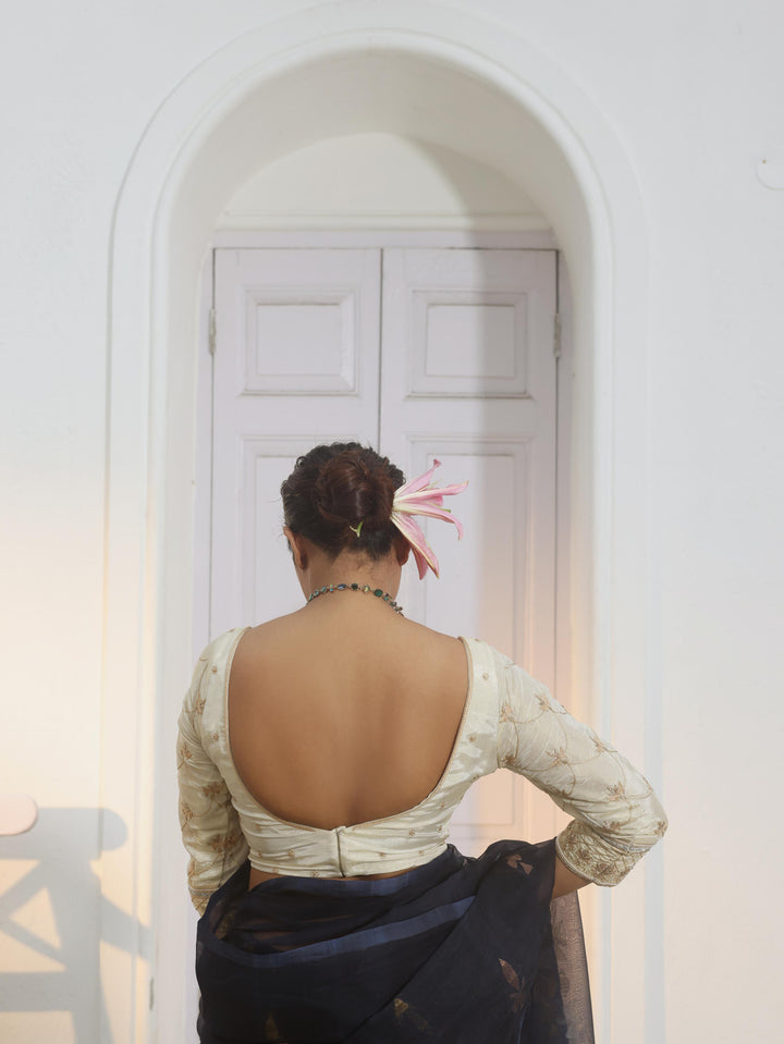 The Golden Tissue Jaal Chandelier Blouse