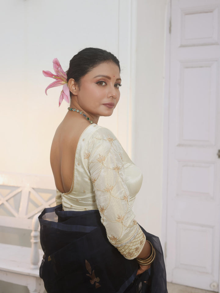 The Golden Tissue Jaal Chandelier Blouse