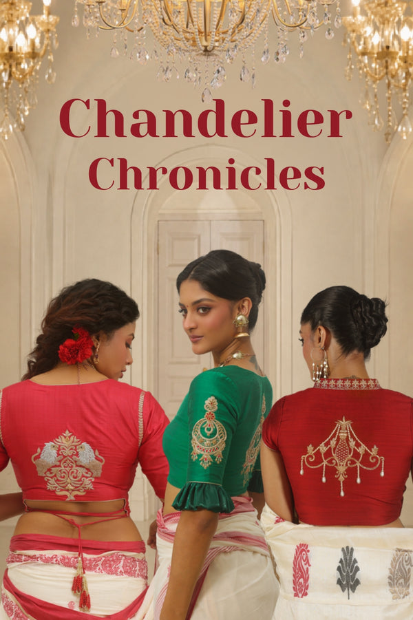 The Chandelier Chronicles – Hand Embroidered Designer Blouses