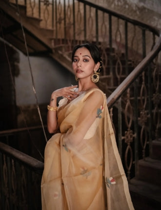 Handloom Muslin Silk Sarees