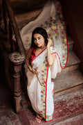 Kumorer Potchitro Cotton Jamdani Saree