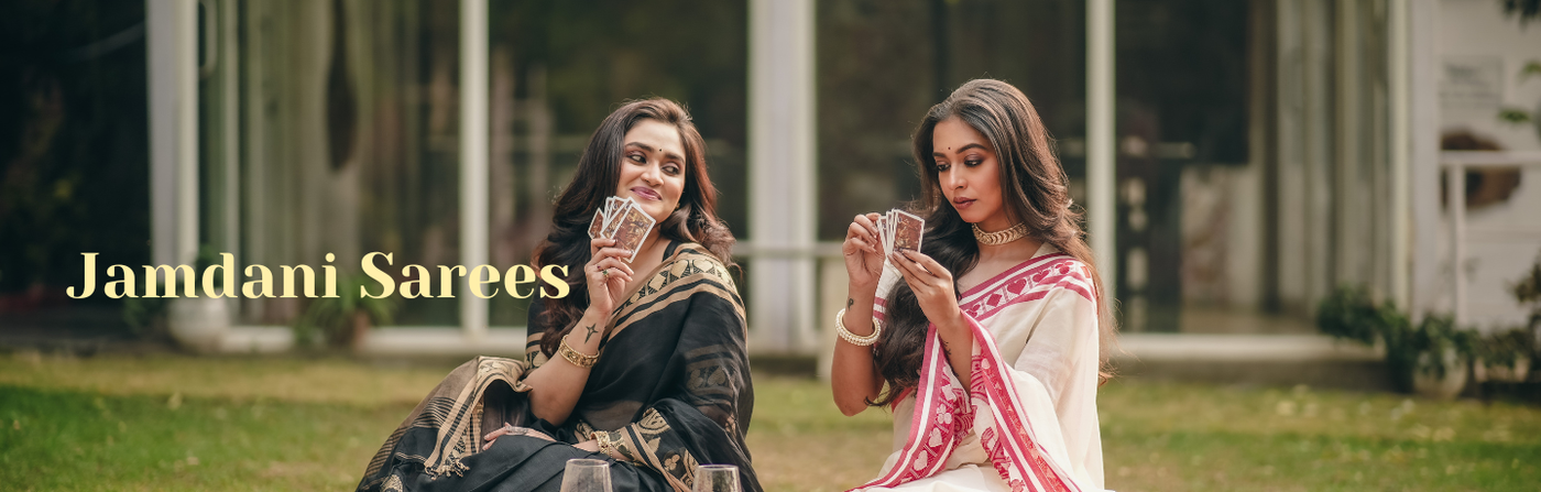 Buy Handloom Jamdani Sarees Online