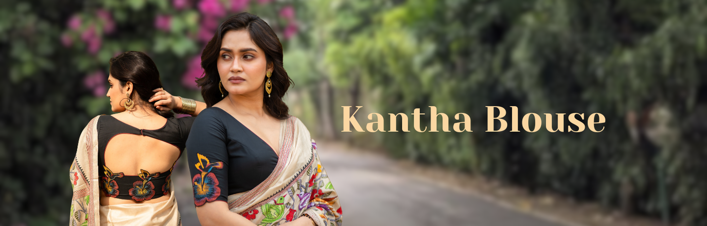 Kantha Stitch Blouses