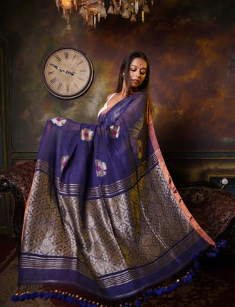 Linen Jamdani Guldasta