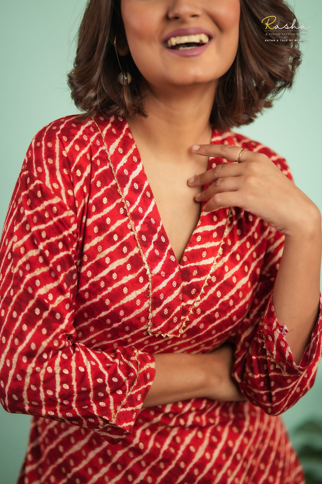 Scarlet Splendor Red Kurta For Women