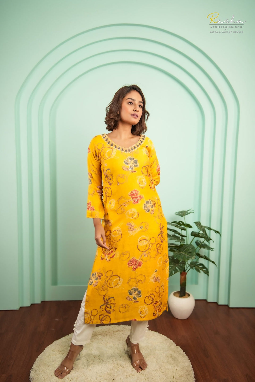 Pinacolada Yellow Kurta For Women