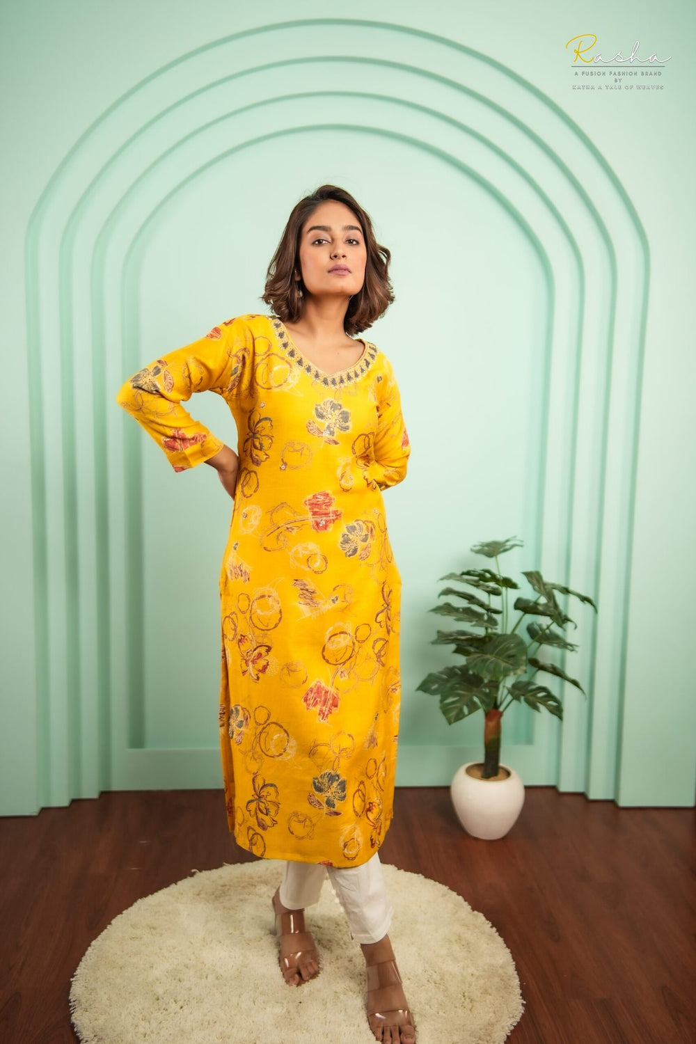 Pinacolada Yellow Kurta For Women