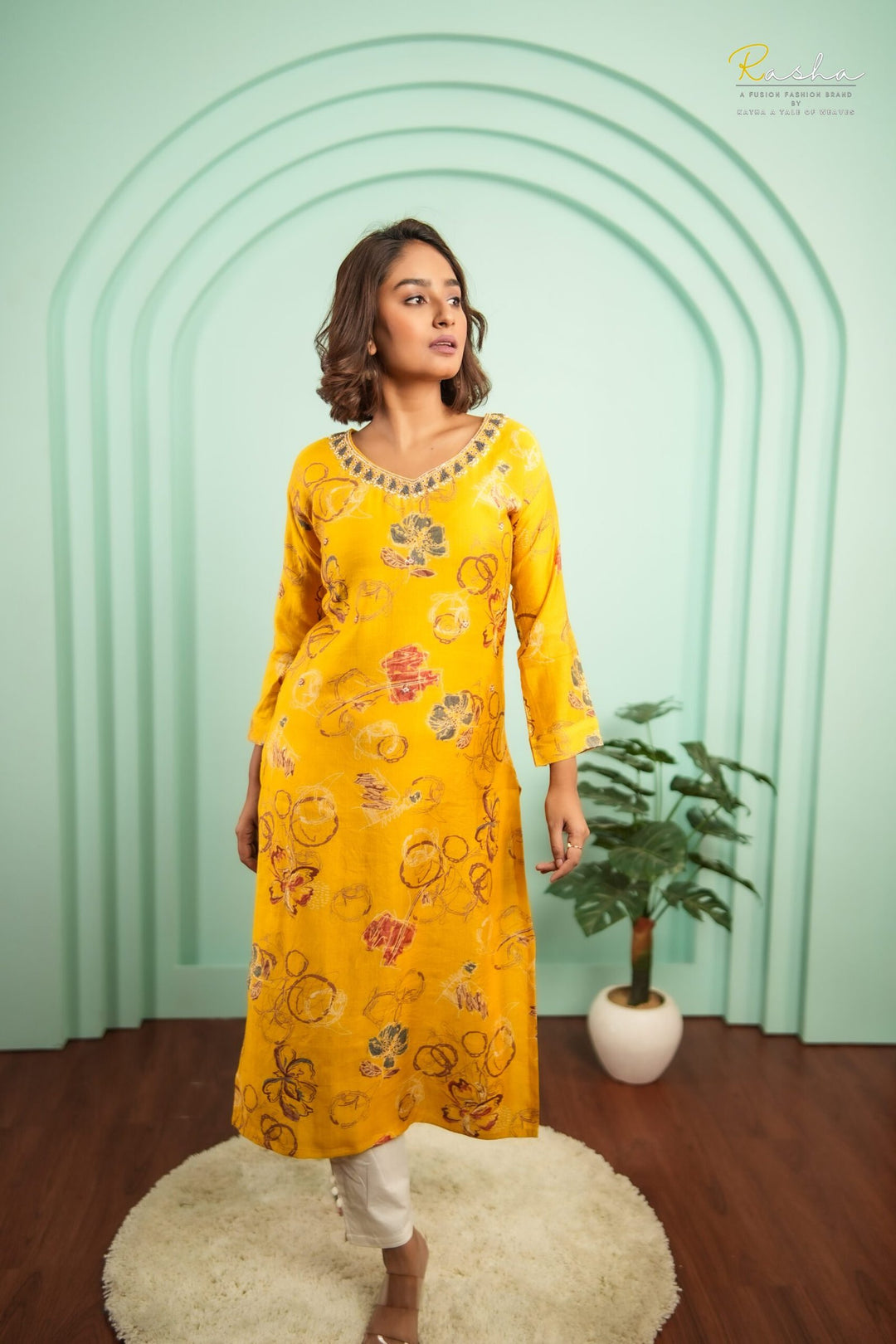 Pinacolada Yellow Kurta For Women