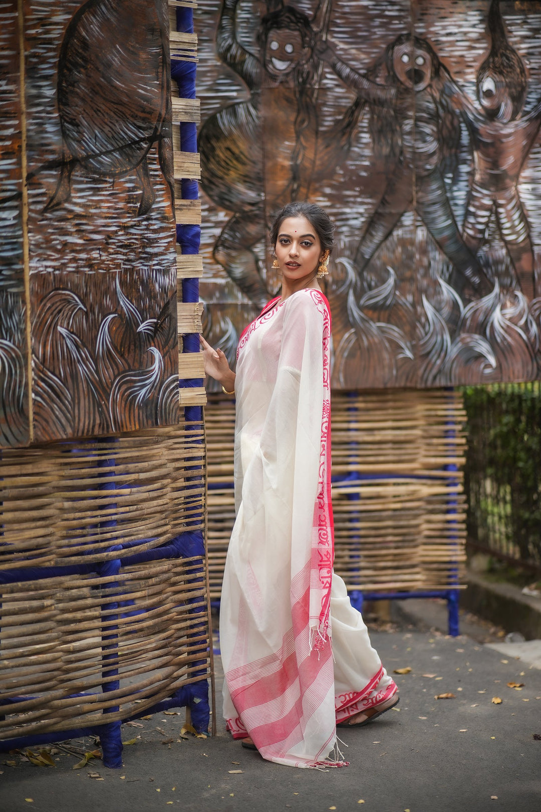 Praner Khela Cotton Handloom Saree