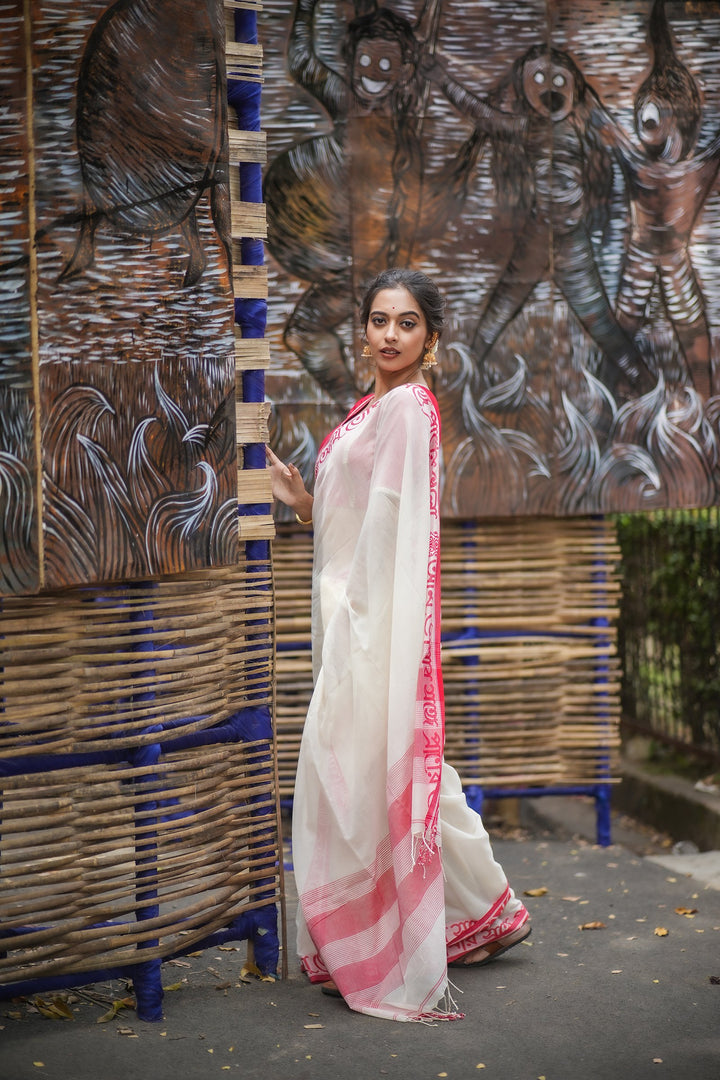 Praner Khela Cotton Handloom Saree
