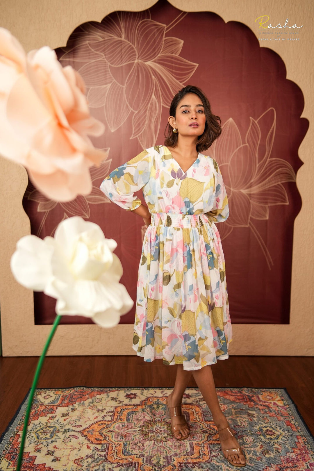 Floral Fantasy Dress