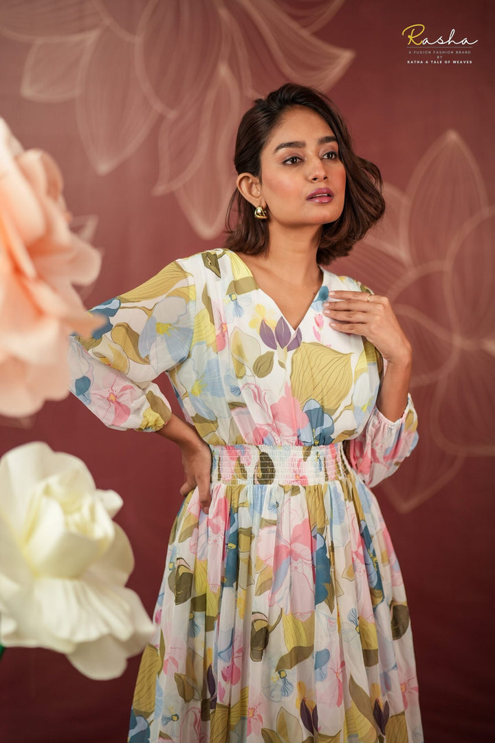 Floral Fantasy Dress