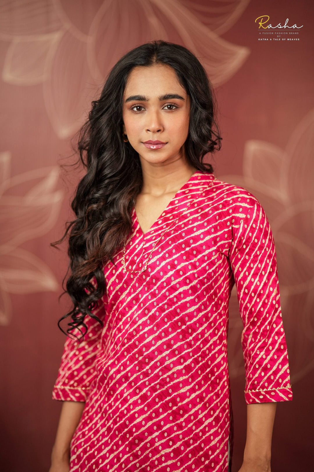 Fuchsia Flair Dark Pink Kurta For Women
