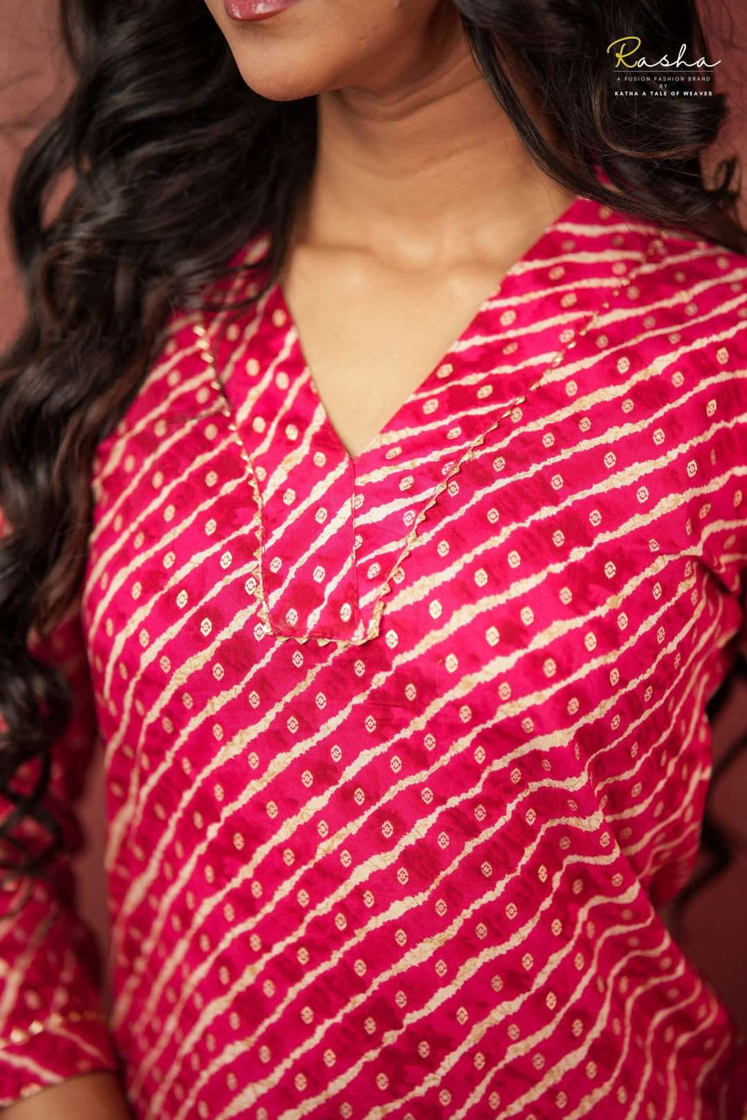 Fuchsia Flair Dark Pink Kurta For Women