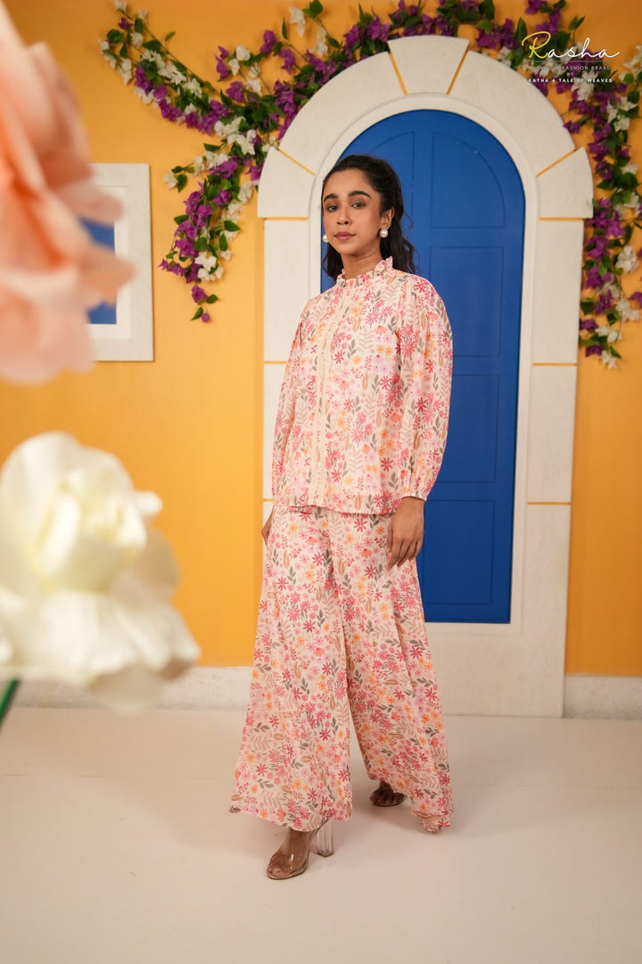 Pink Floral Fizz Co-Ord Set