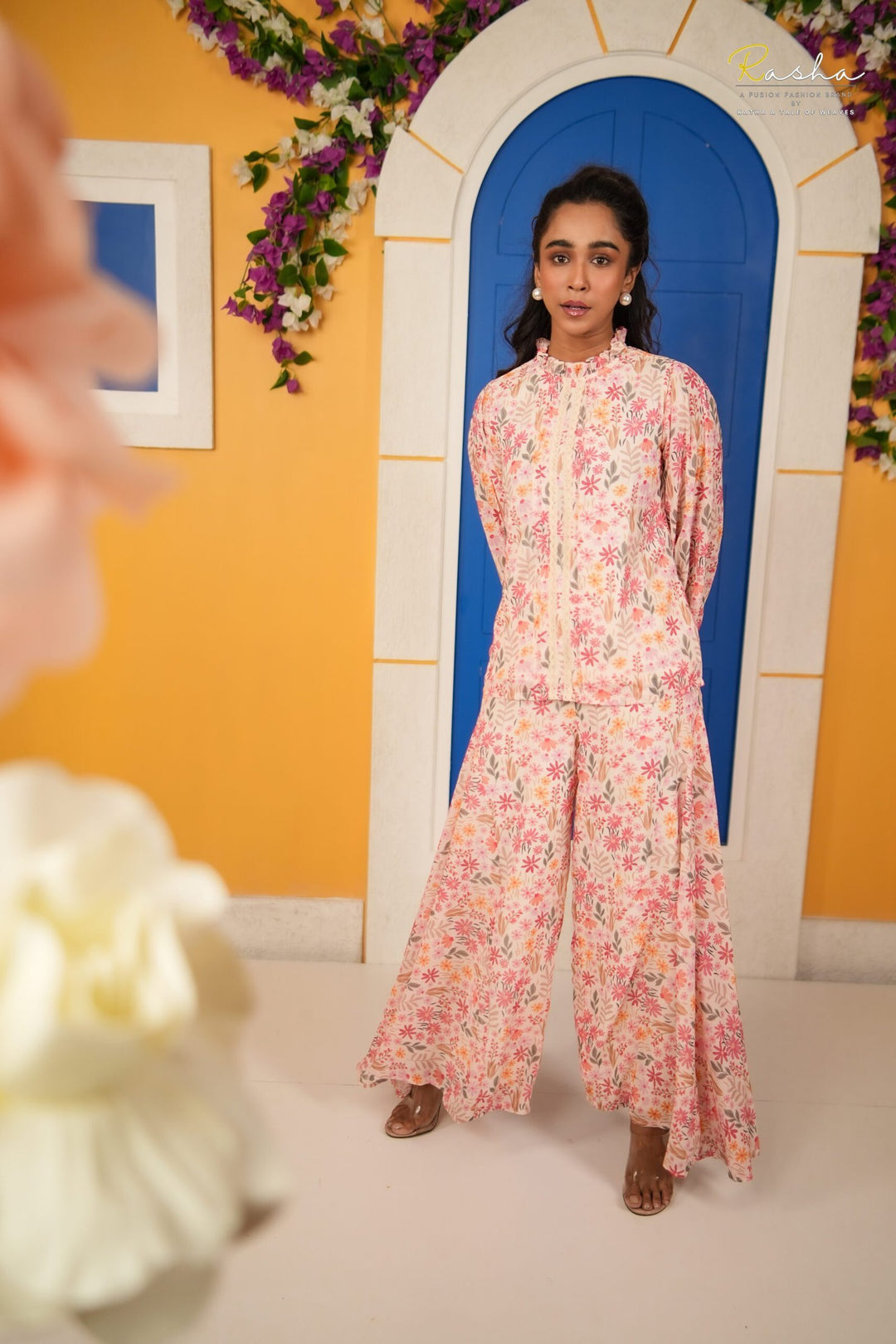 Pink Floral Fizz Co-Ord Set