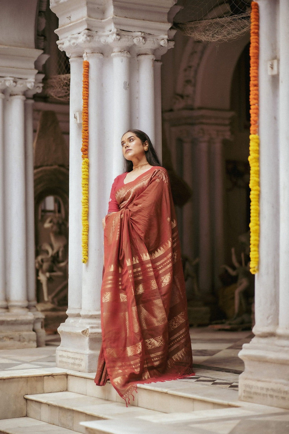 Bonedi Collection – Ratnapriya Cotton Benarasi Saree