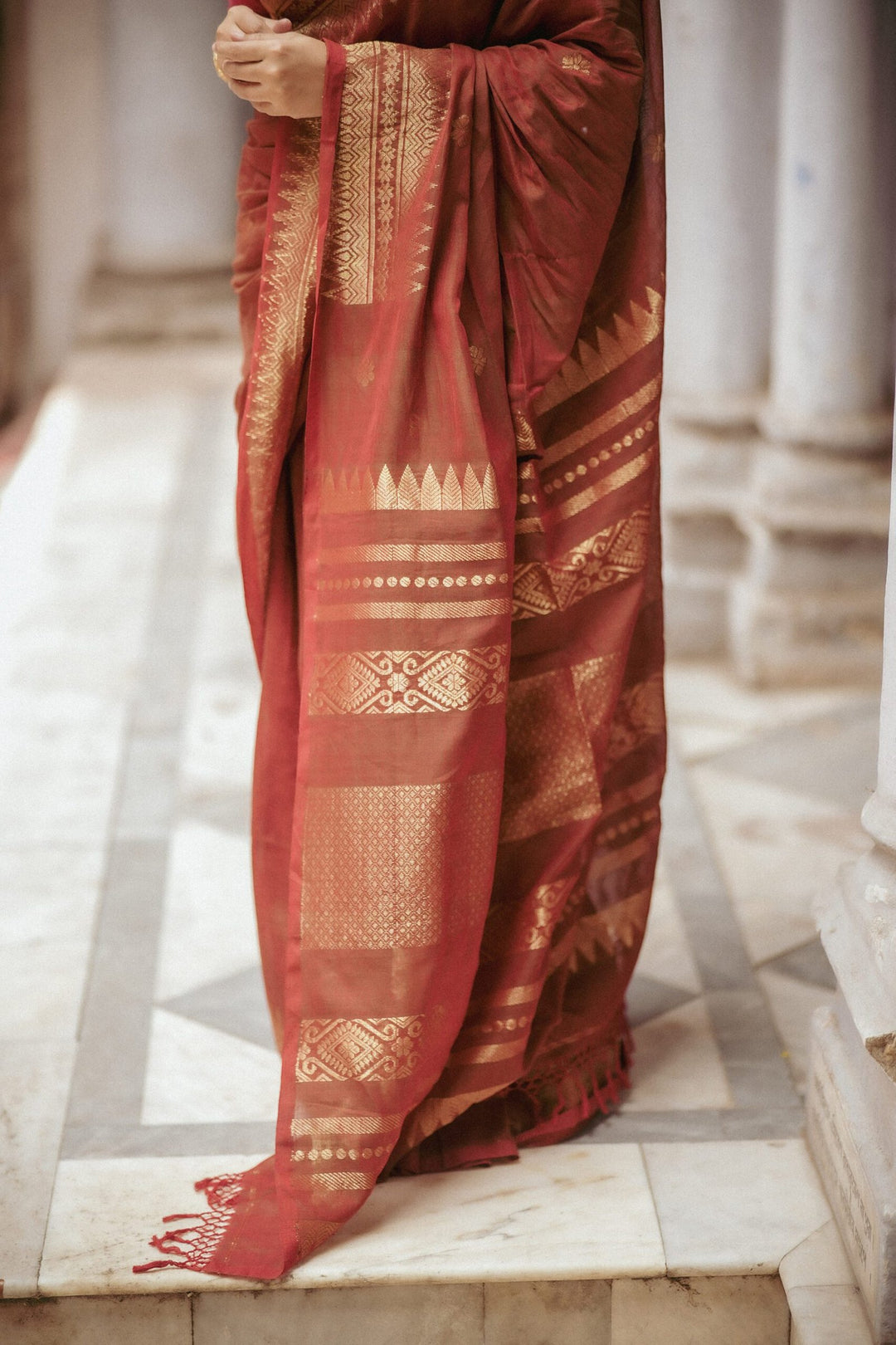 Bonedi Collection – Ratnapriya Cotton Benarasi Saree