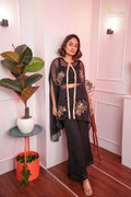 Regal Radiance Black Co-Ord Set
