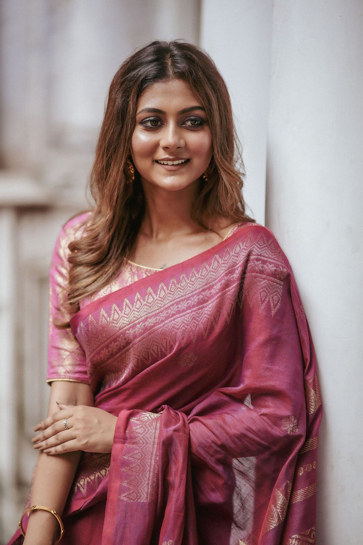 Bonedi Collection – Ratnapriya Cotton Benarasi Saree