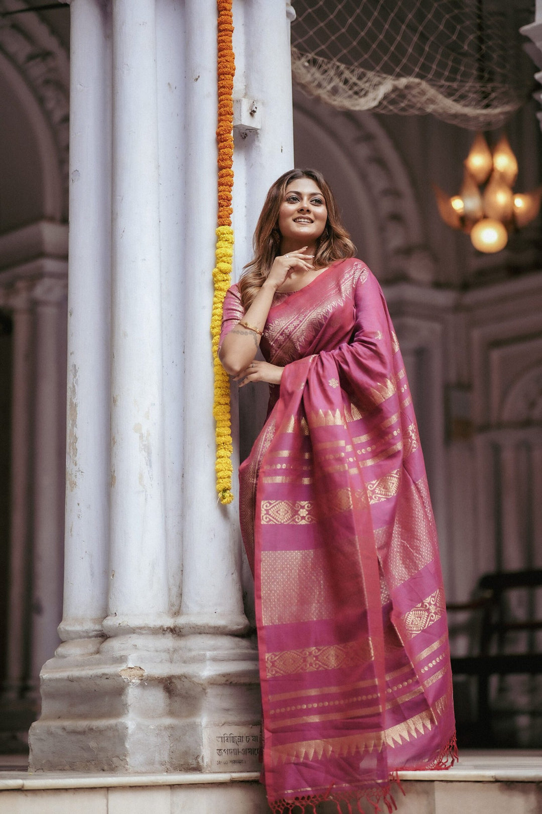 Bonedi Collection – Ratnapriya Cotton Benarasi Saree