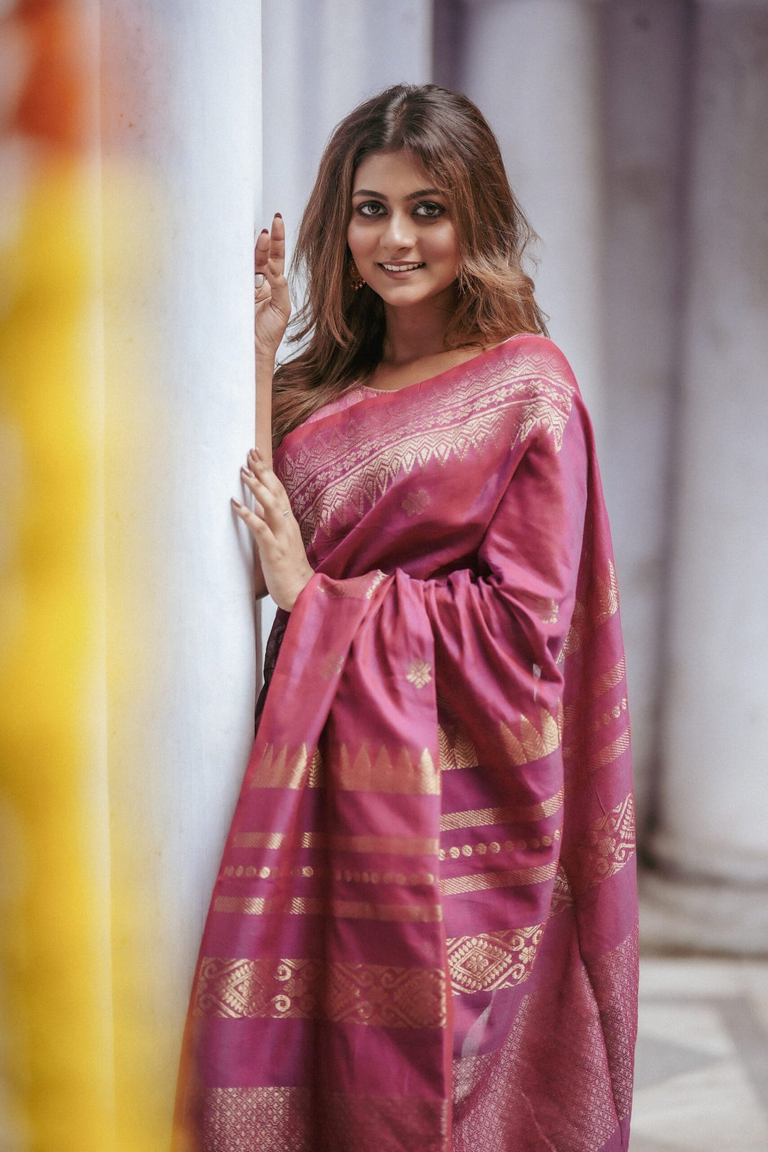 Bonedi Collection – Ratnapriya Cotton Benarasi Saree