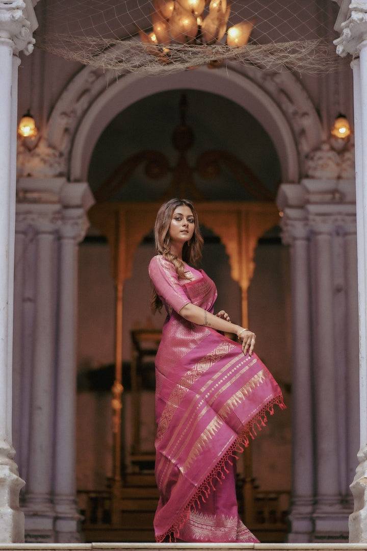 Bonedi Collection – Ratnapriya Cotton Benarasi Saree