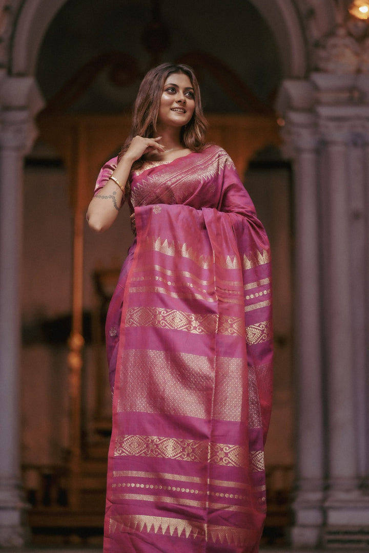 Bonedi Collection – Ratnapriya Cotton Benarasi Saree