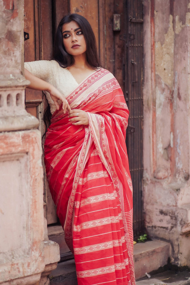 Matsha Kanya Begampuri Saree