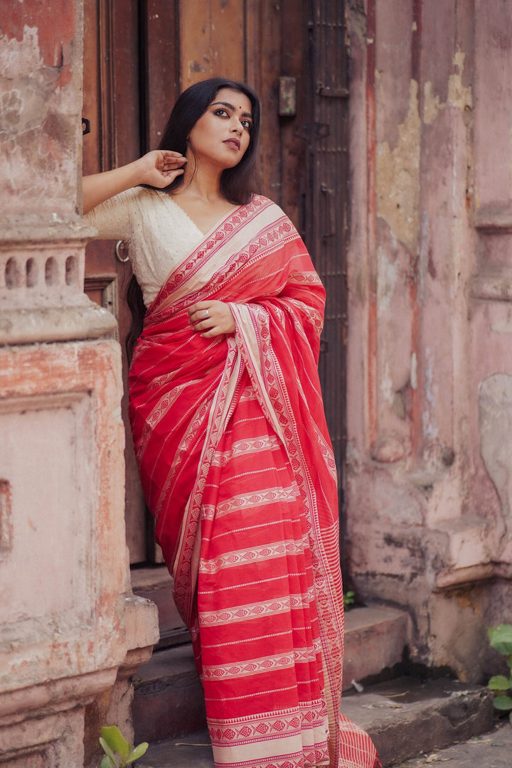 Matsha Kanya Begampuri Saree