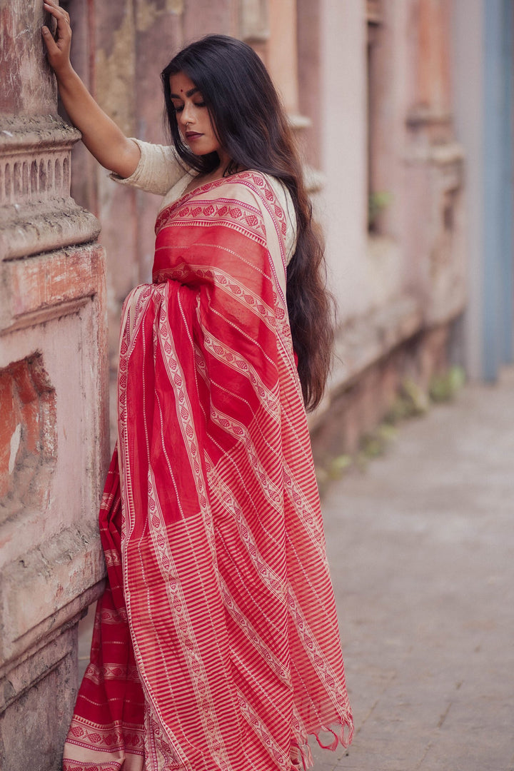 Matsha Kanya Begampuri Saree