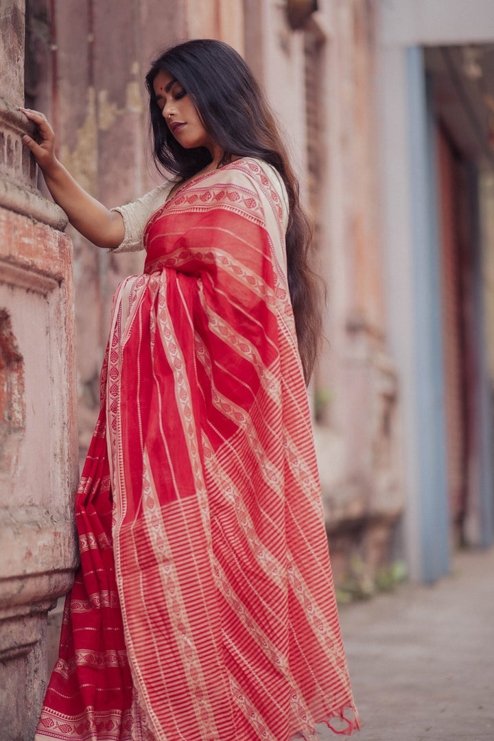 Matsha Kanya Begampuri Saree