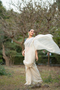 Kanakrekha – Sada Jamdani Saree