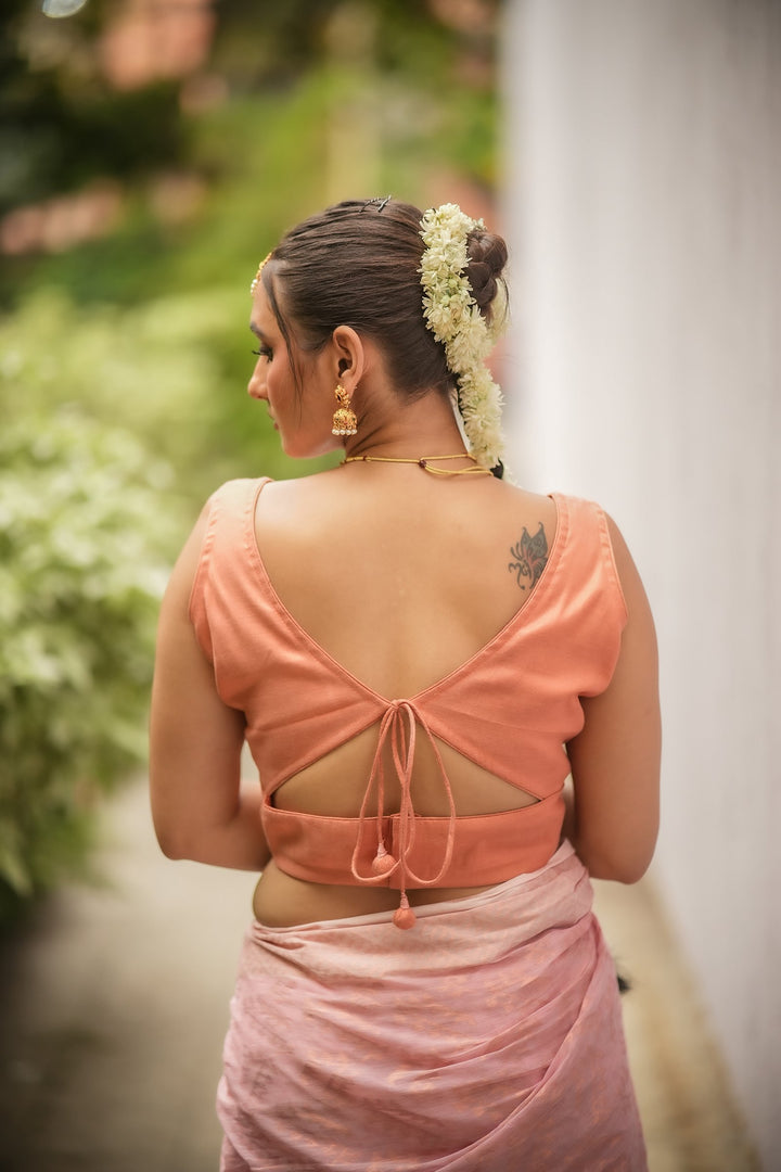 Champagne Blush – Rosegold Blouse