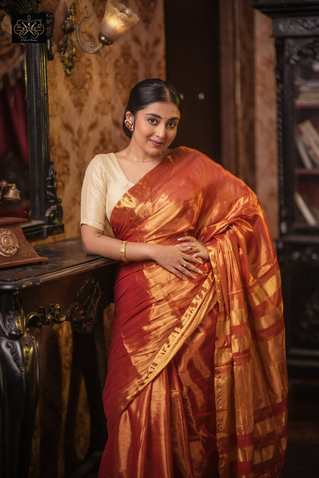 Swarna - Raaga Tissue Handloom Saree