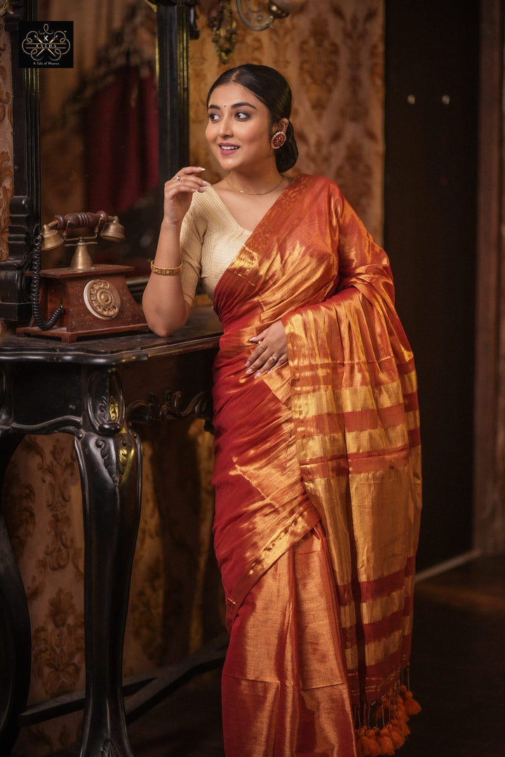 Swarna - Raaga Tissue Handloom Saree