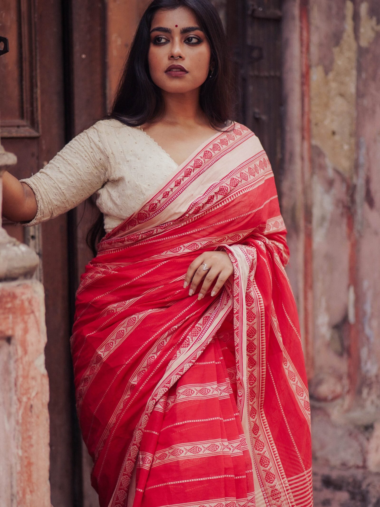 Matsha Kanya Begumpuri Saree