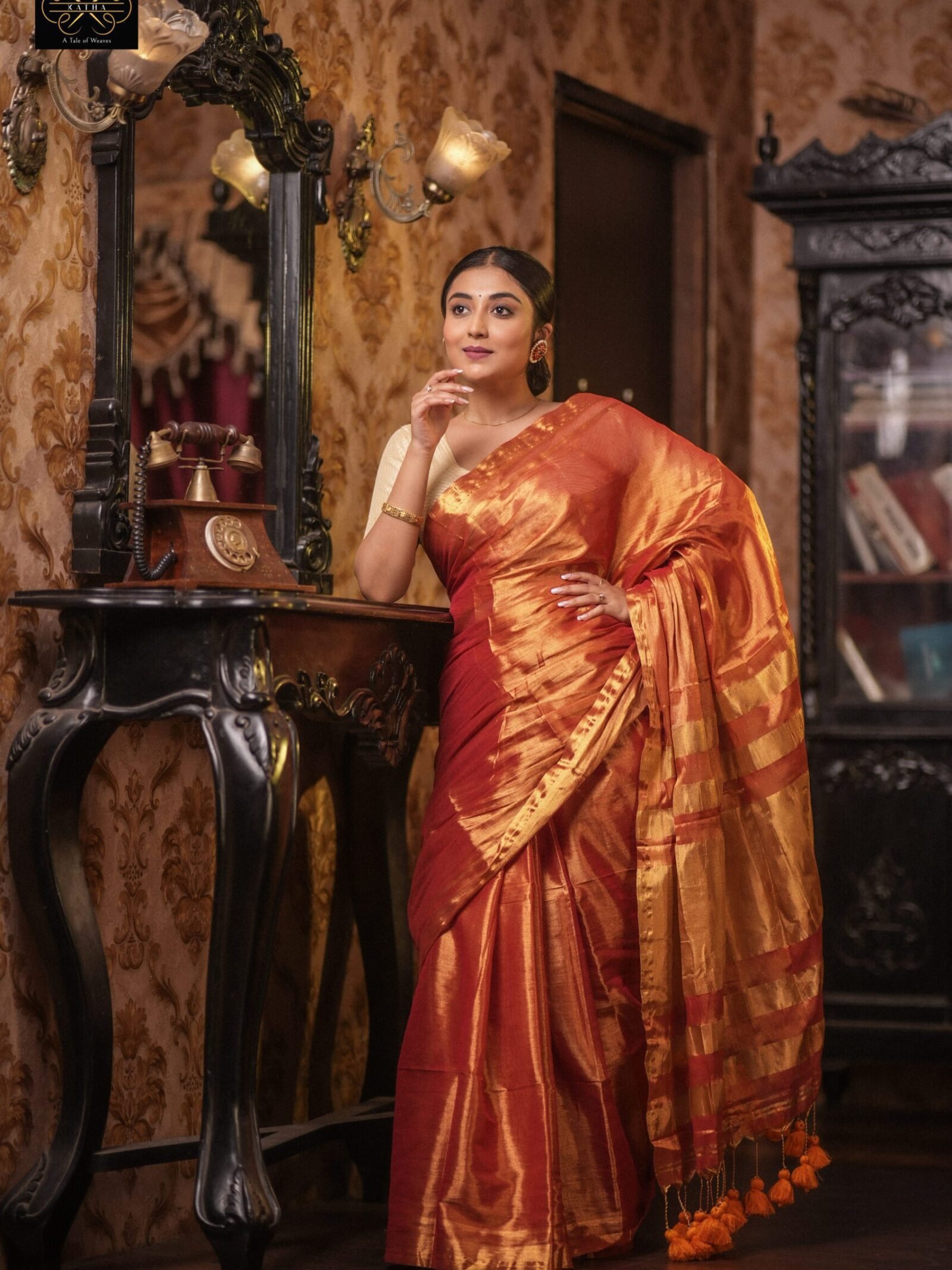 Swarna - Raaga Tissue Handloom Saree