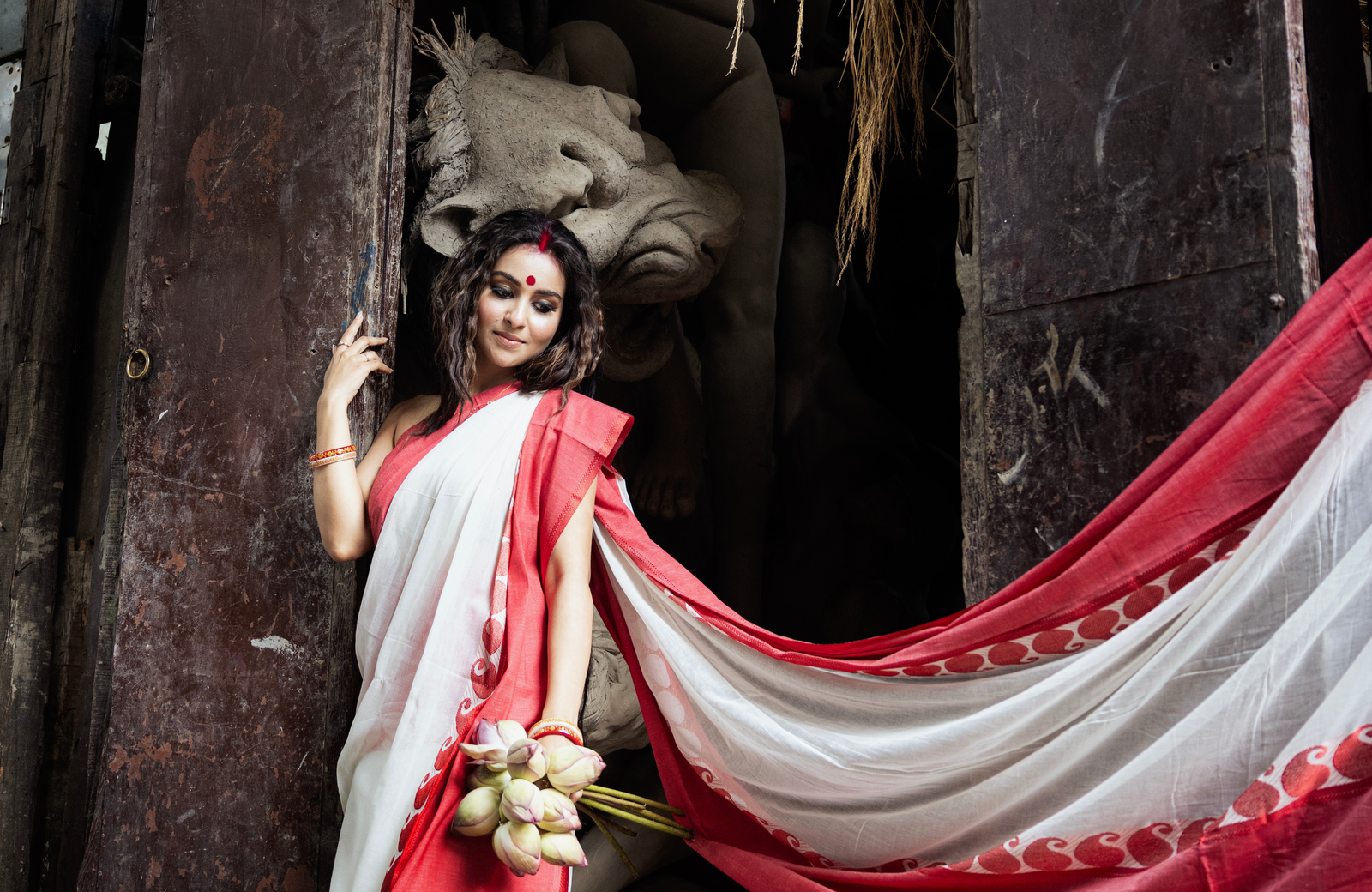 Handwoven Bengali Cotton Sarees